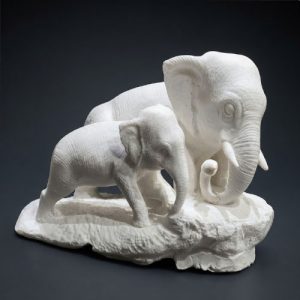 elephant pair