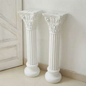 ⁠⁠Makarana white all patterns pillers