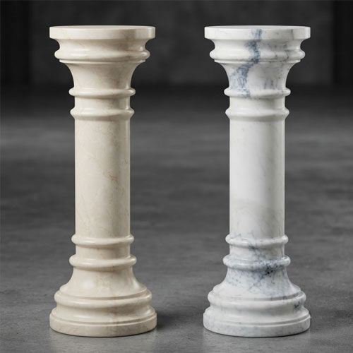 Makarana white all patterns pillers - Image 2