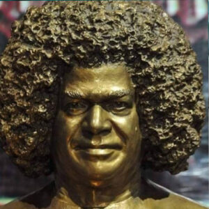 bronze metal Satya Sai baba sculpture