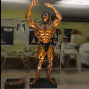 Bodybuilding sculpture
