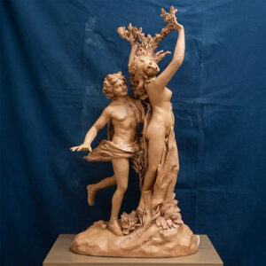 Makrana white marble European figure