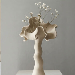 marble flower pot